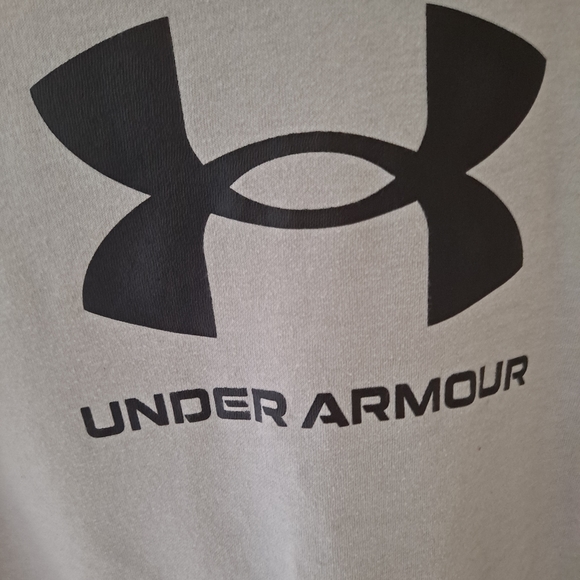 Under Armour Gray Youth Hoodie Sweatshirt Size XL - Picture 3 of 5